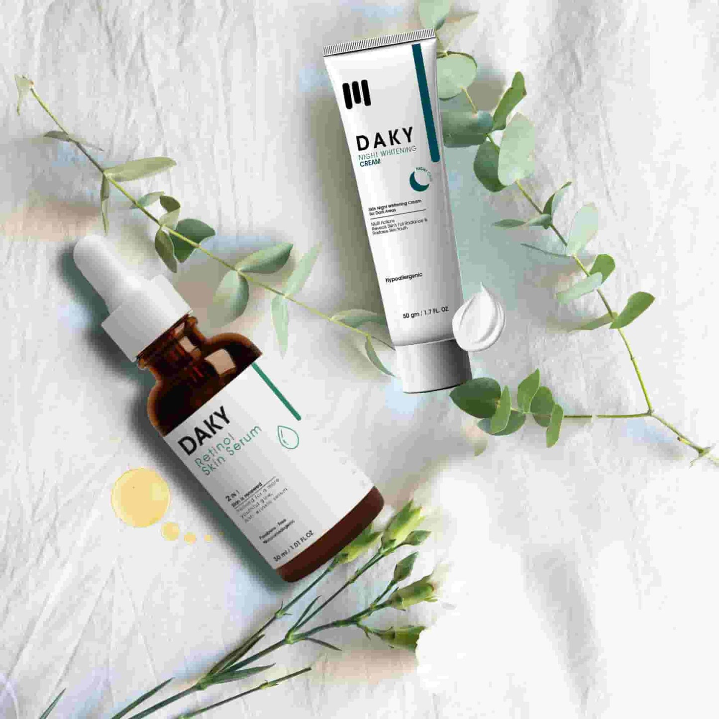 Daky retinol+ night Lighting - روتين الخطوط والتجاعيد